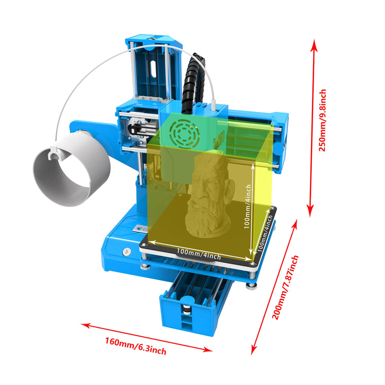 Compact Beginner FDM 3D Printer