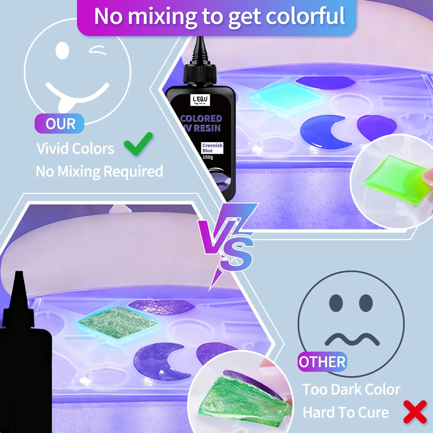 Resin variants Colour