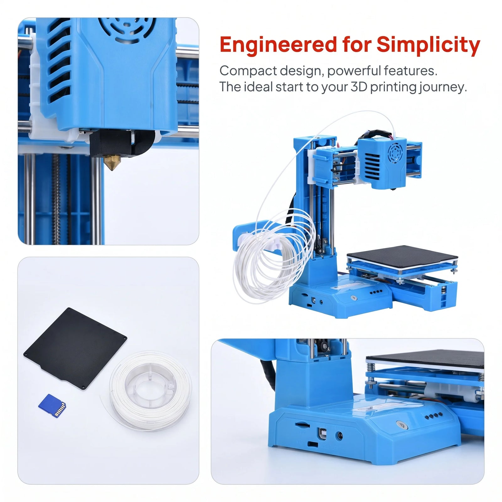 EasyThreed K9 Mini Desktop 3D Printer