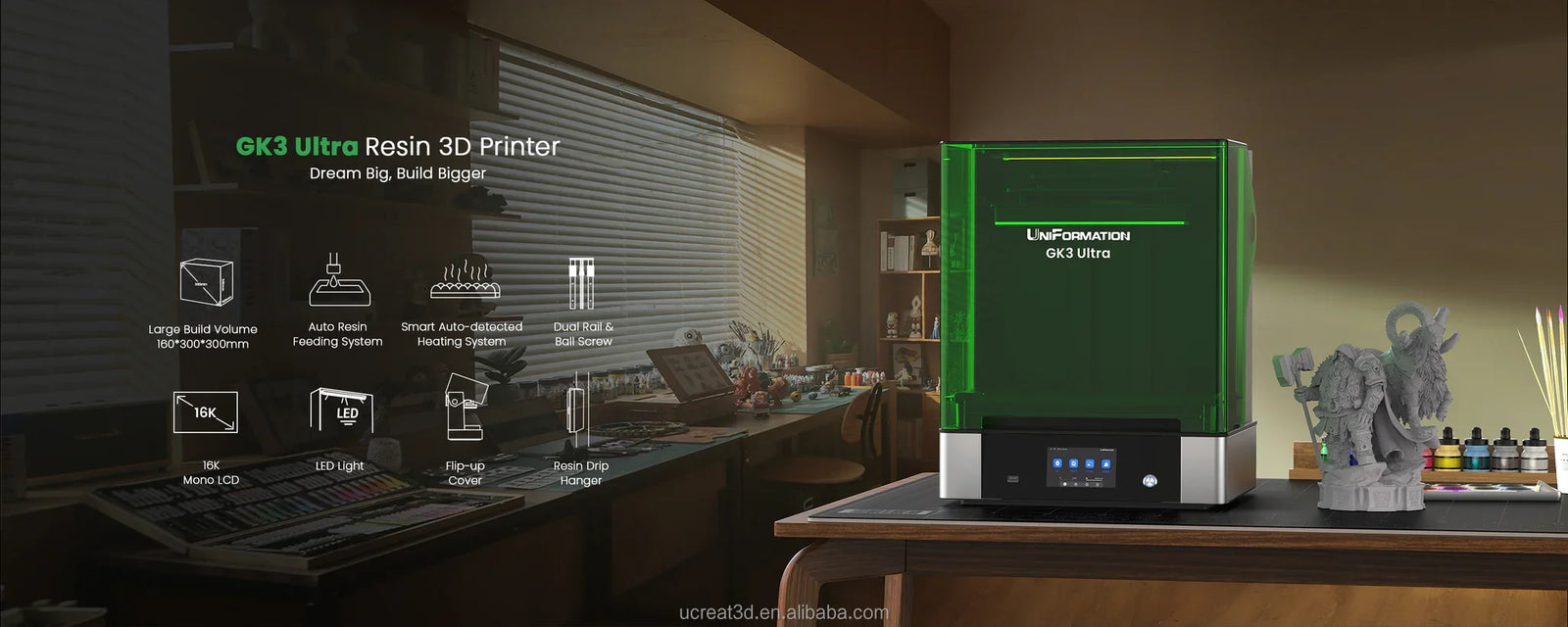 Large-Format Resin Printer