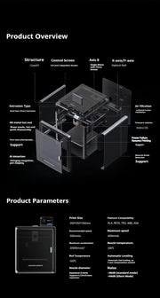 High-Detail 8K Resin Printer