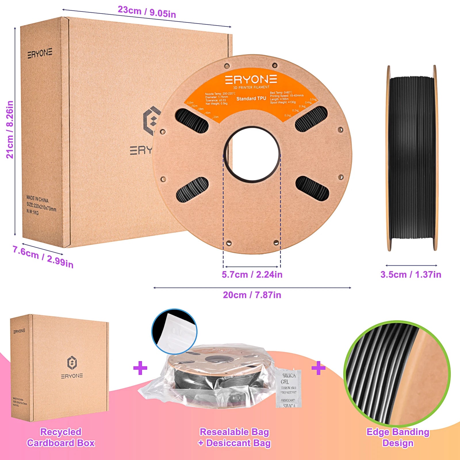 Flexible TPU 95A Filament