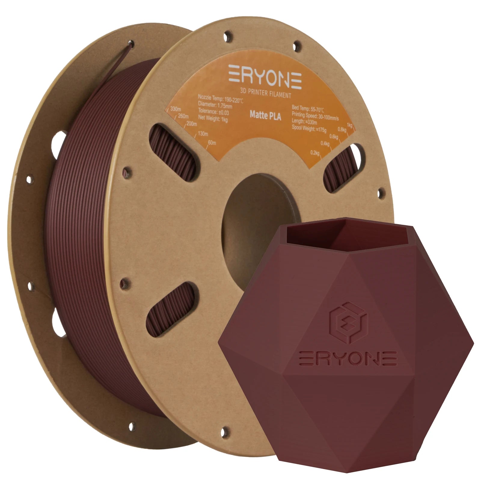 Matte PLA Filament – 1kg