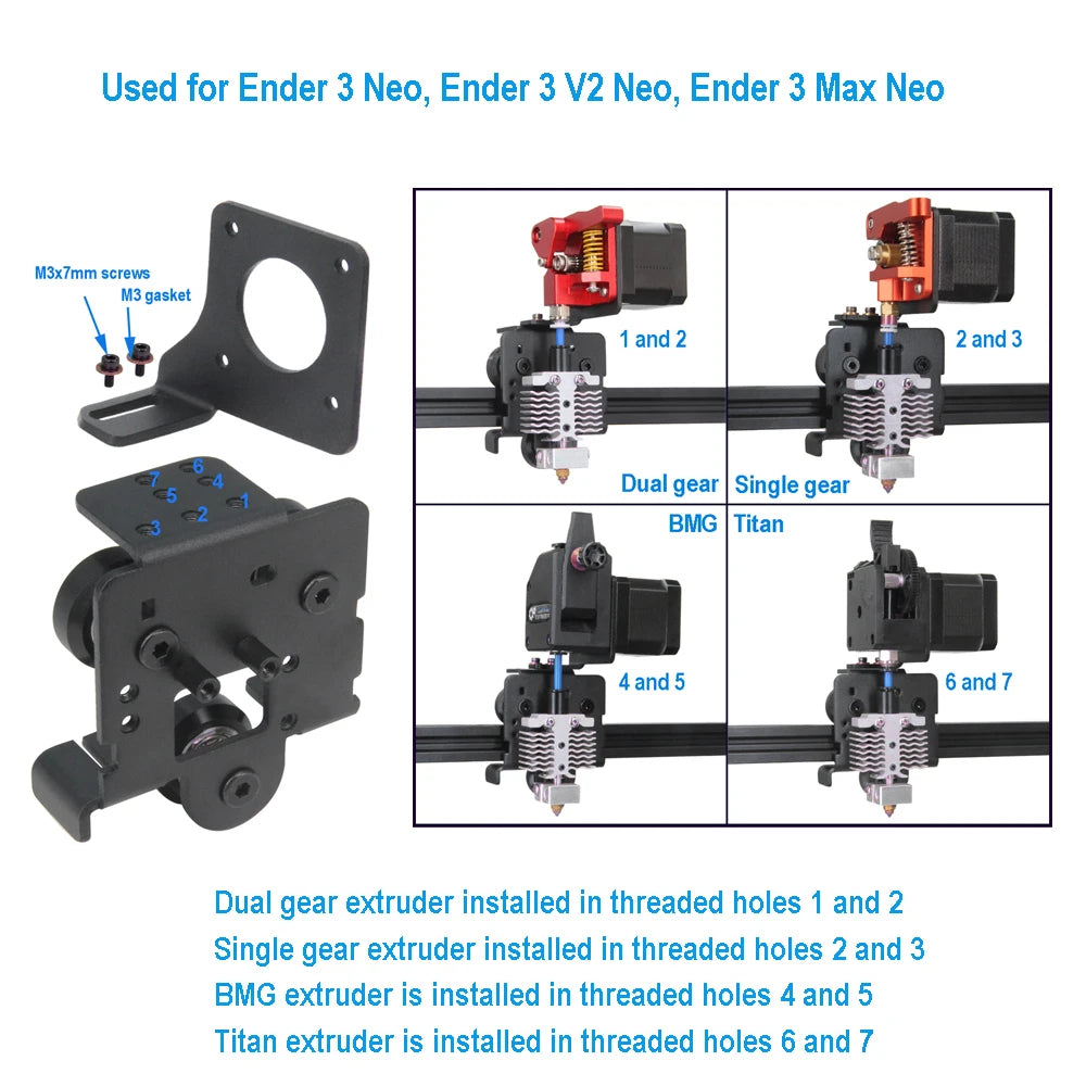 Dual Gear Extruder