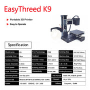 Compact Beginner FDM 3D Printer