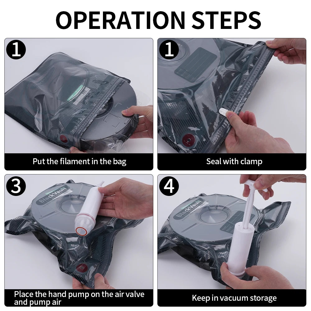 Vacuum Filament Storage Bag Kit