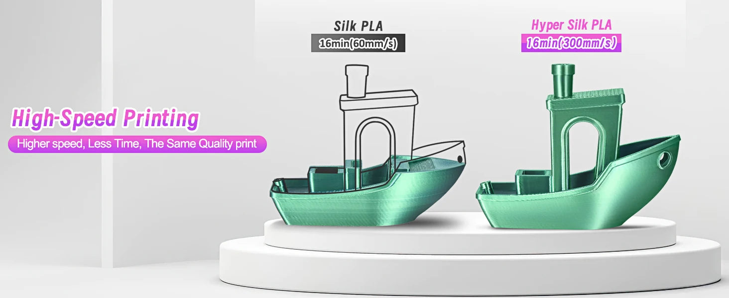 Dual-Color Silk PLA Filament