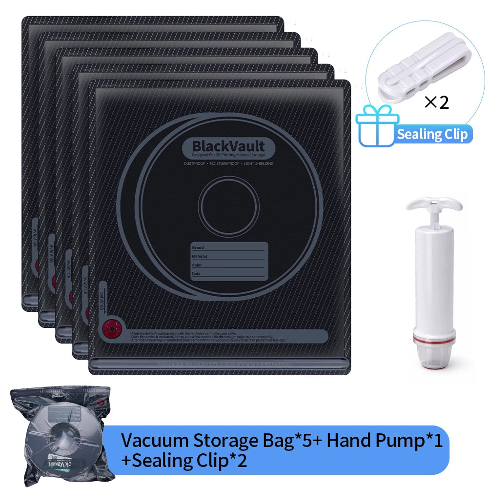 Vacuum Filament Storage Bag Kit