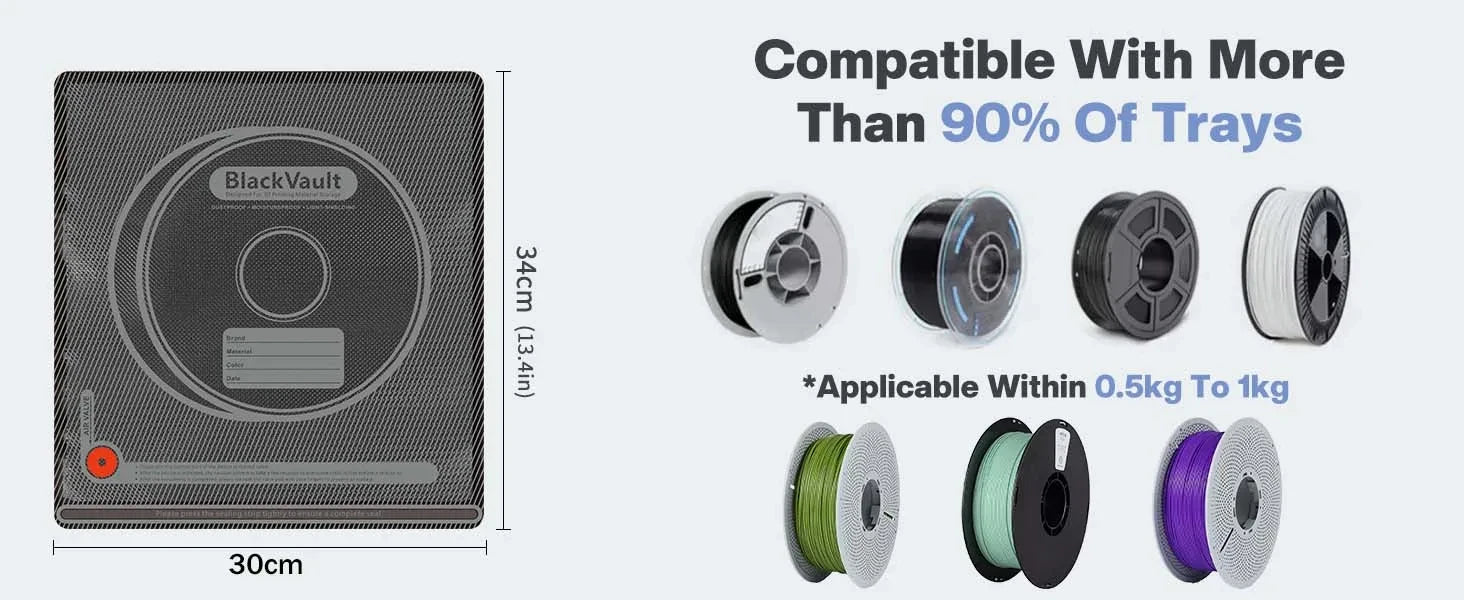 Vacuum Filament Storage Bag Kit