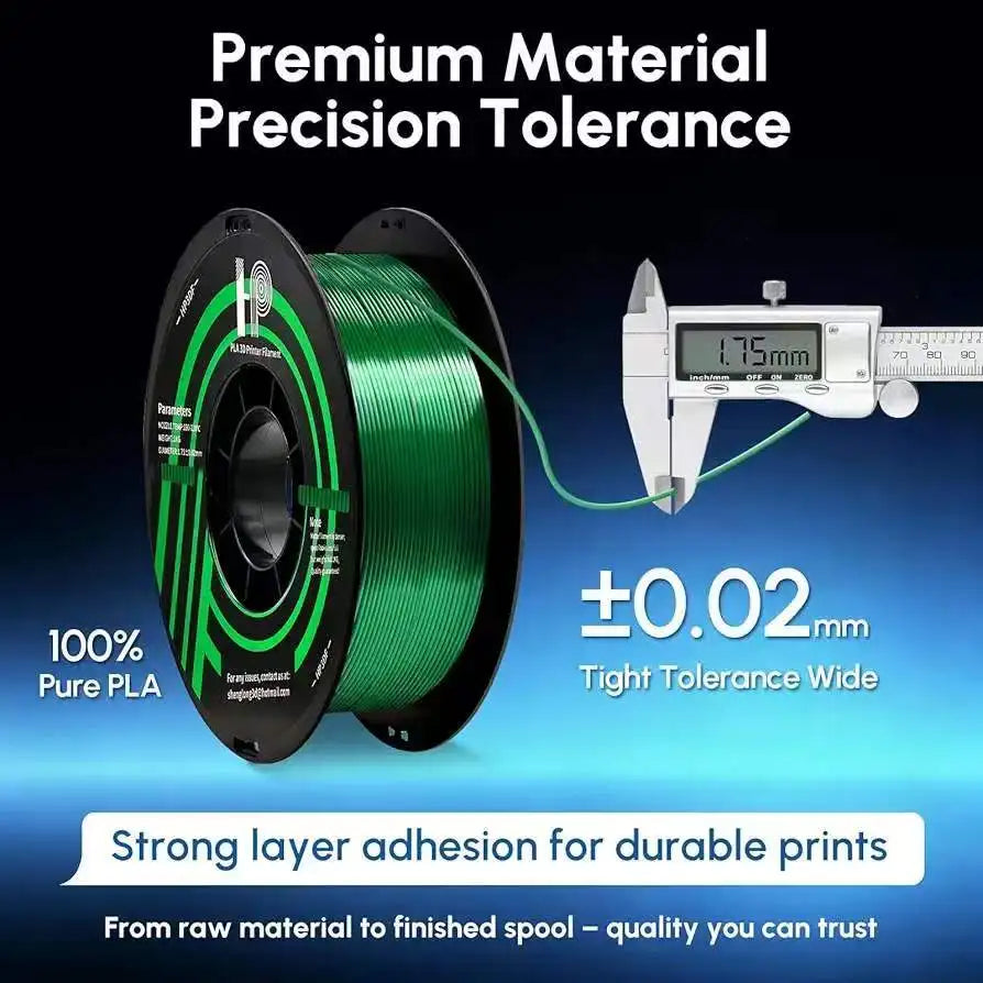 Silk PLA Filament – 1kg