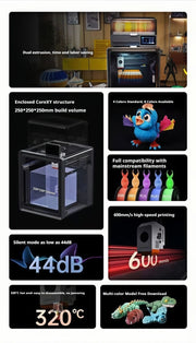 High-Detail 8K Resin Printer
