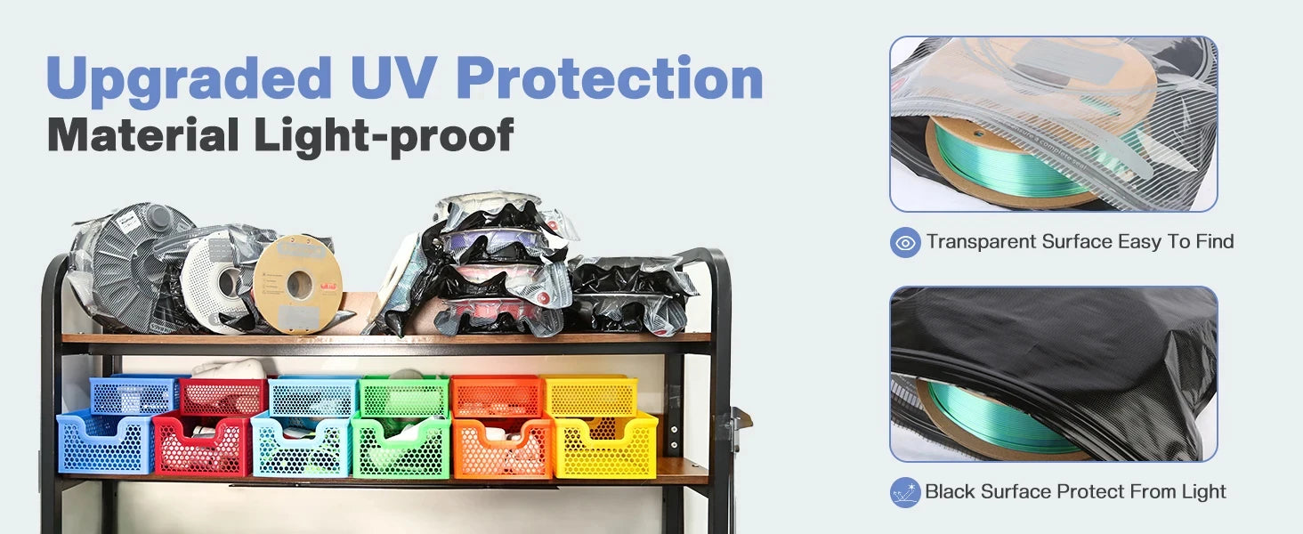 Vacuum Filament Storage Bag Kit
