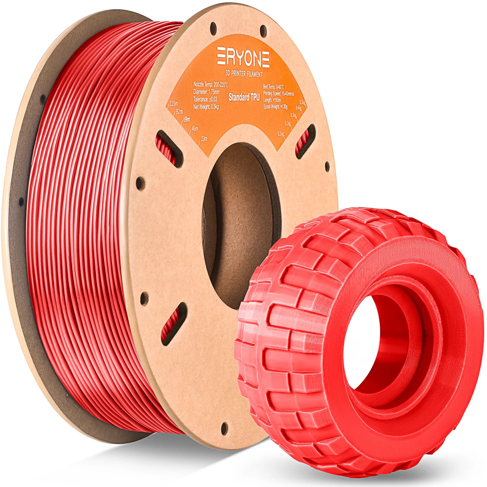 Flexible TPU 95A Filament