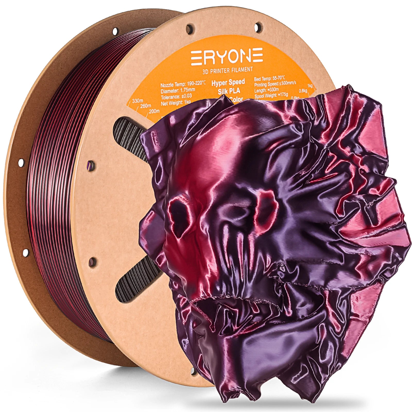 Dual-Color Silk PLA Filament