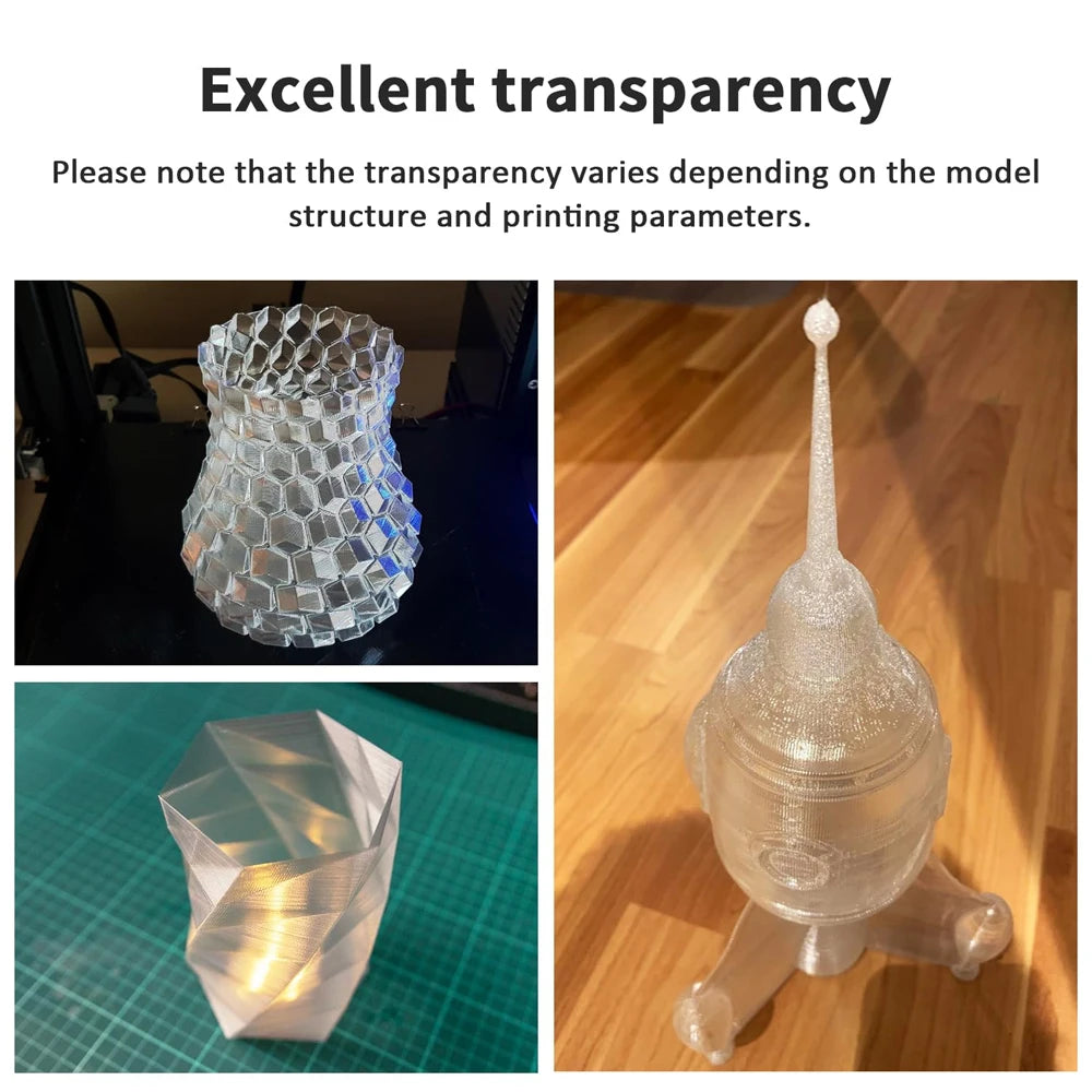 Transparent PETG Filament
