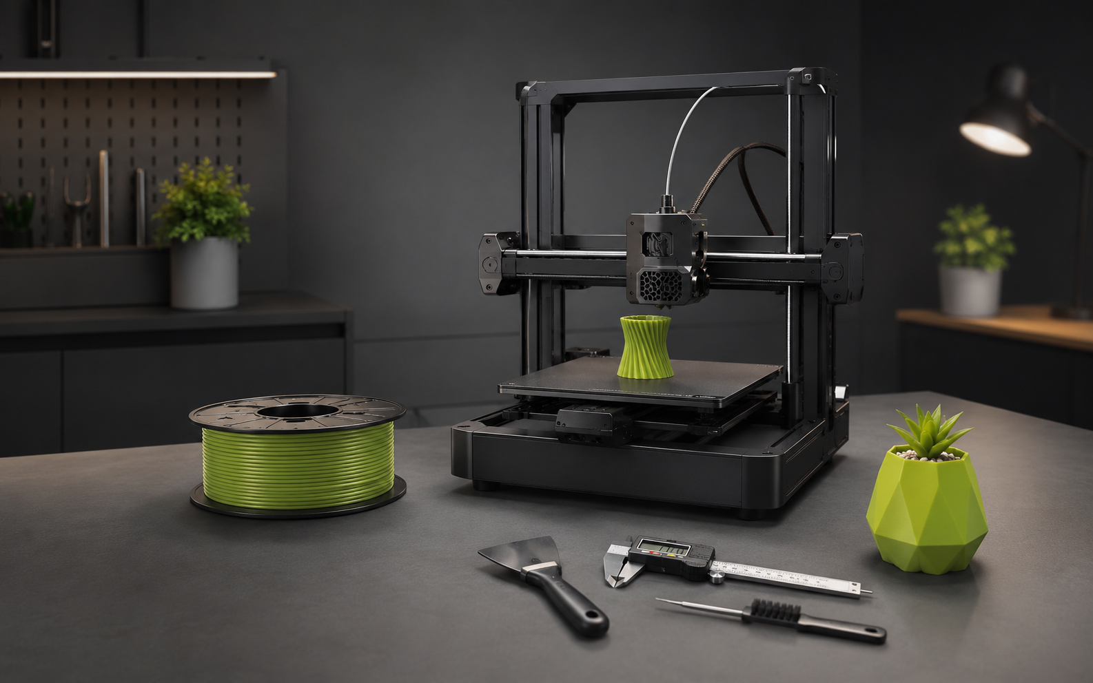 Everything needed for your first successful print.