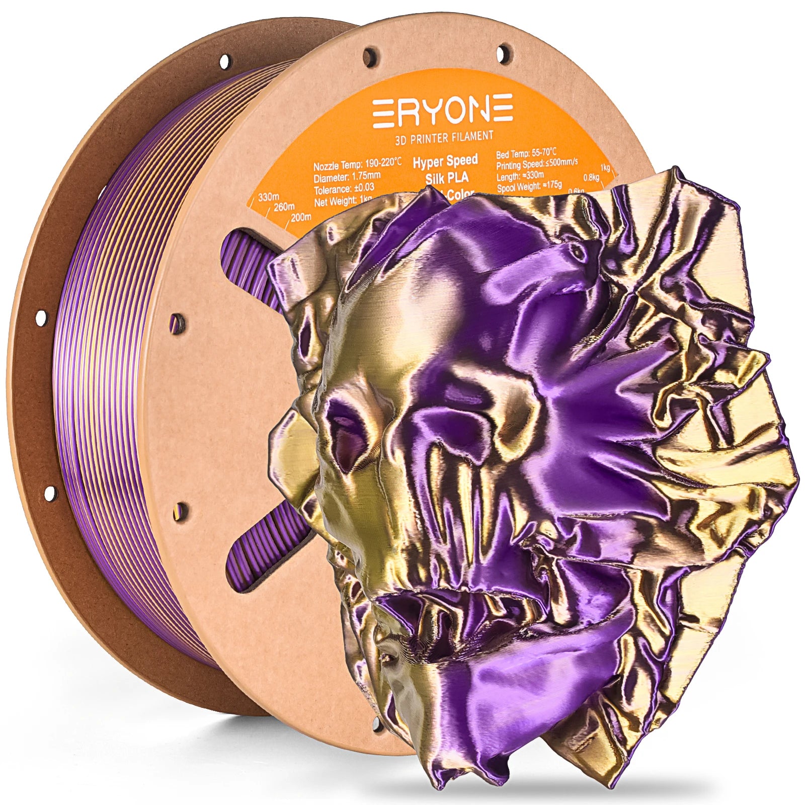 Dual-Color Silk PLA Filament