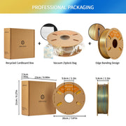 Dual-Color Silk PLA Filament