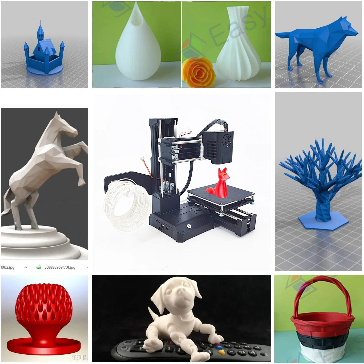 Compact Beginner FDM 3D Printer