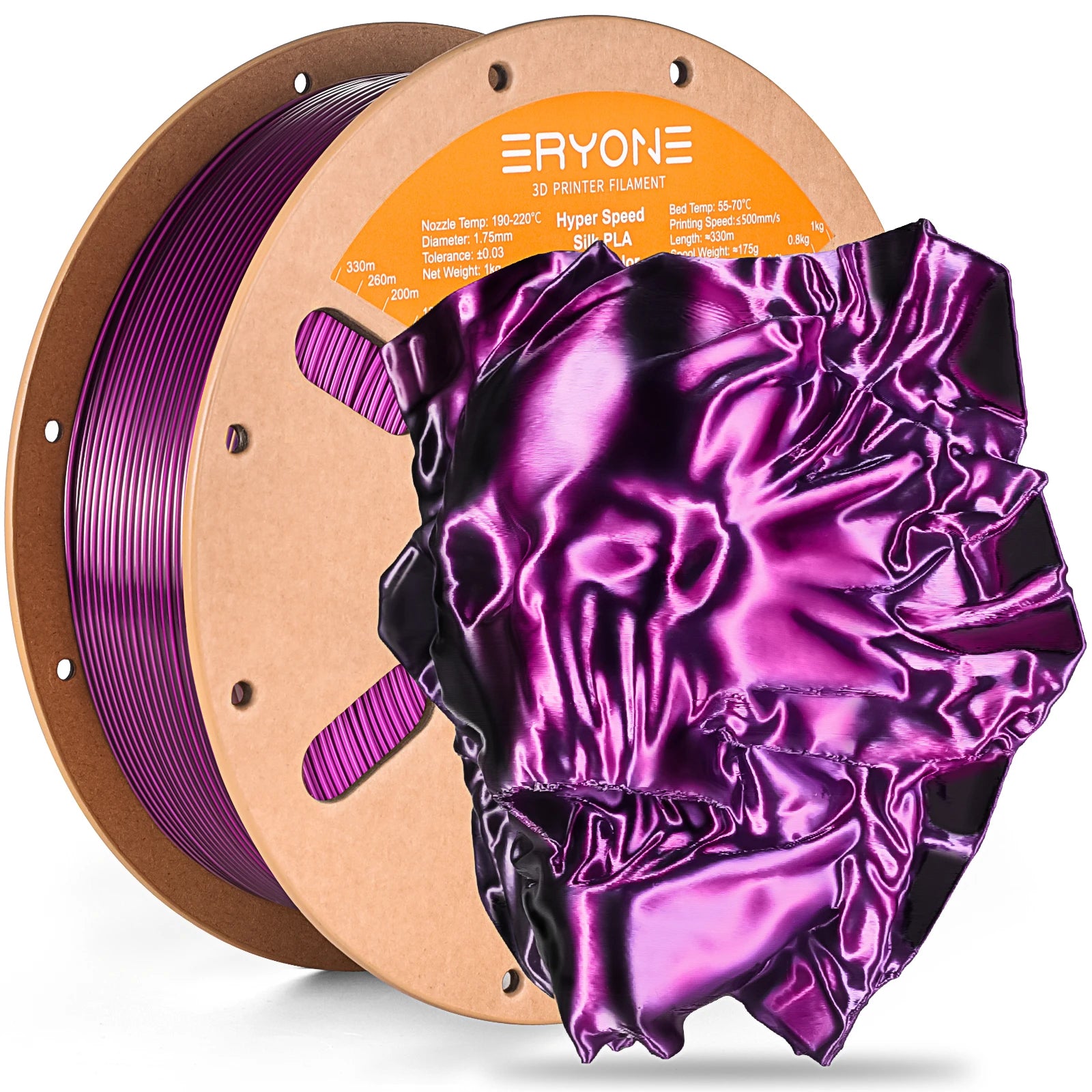 Dual-Color Silk PLA Filament