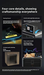 High-Detail 8K Resin Printer