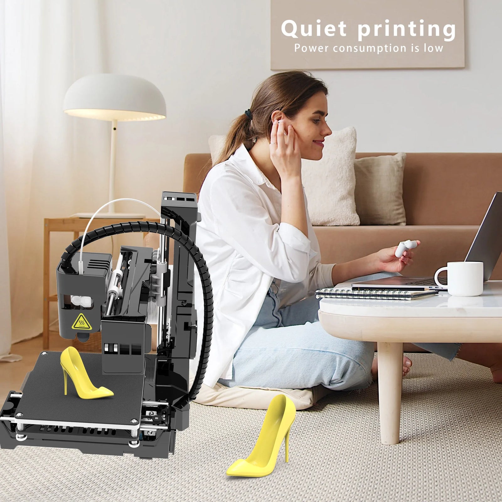 Compact Beginner FDM 3D Printer