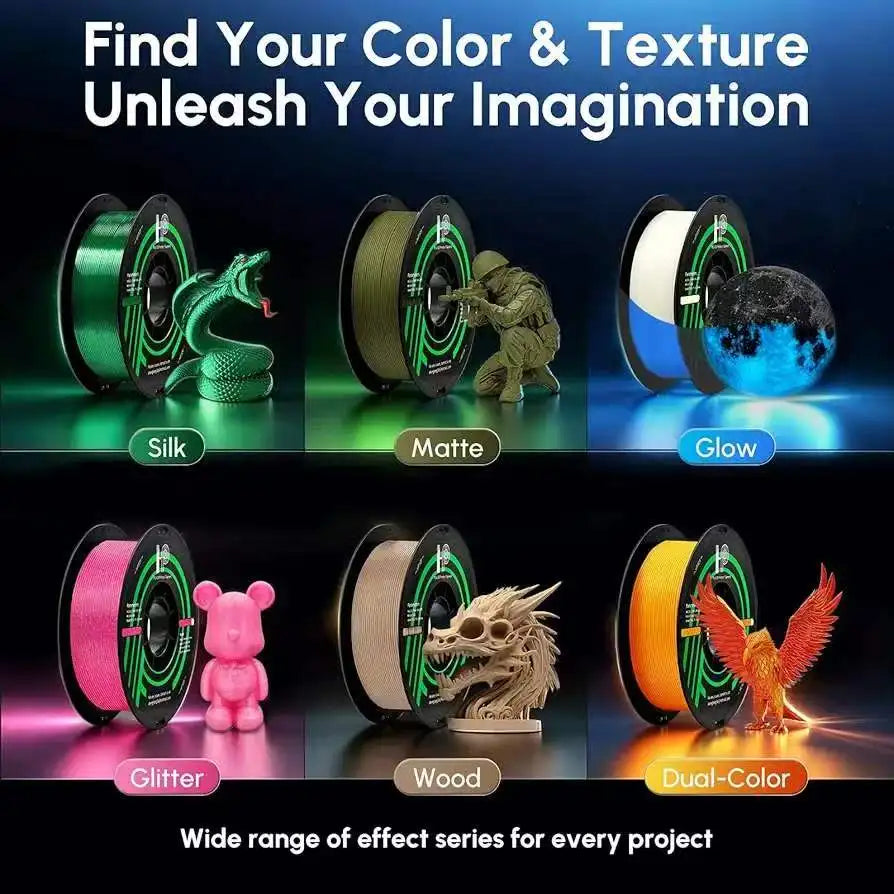 Silk PLA Filament – 1kg